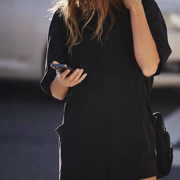 Free People Woman HOT SHOT TEE ROMPER CODDY -NWT- - Picture 8 of 9